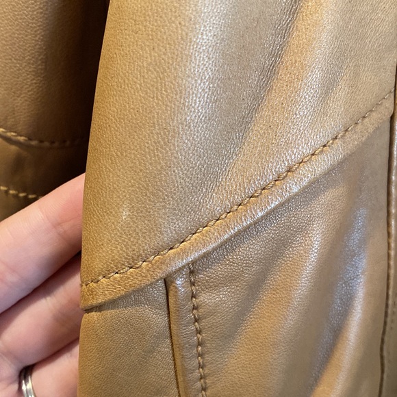 Danier Genuine Leather Moto Jacket - Picture 7 of 9